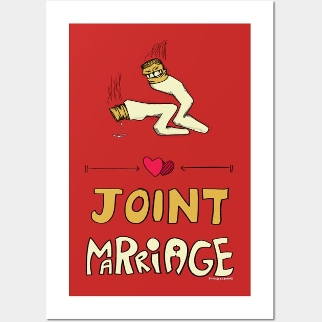 Joint Marriage Wall Art by nitinkapoor